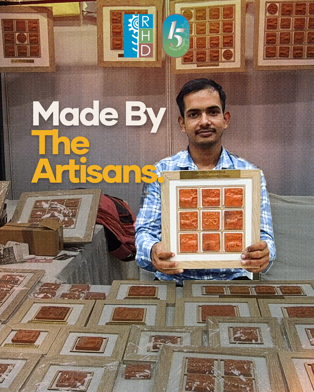 The 13th Annual Handloom & Handicrafts Festival, built from zero. — 3