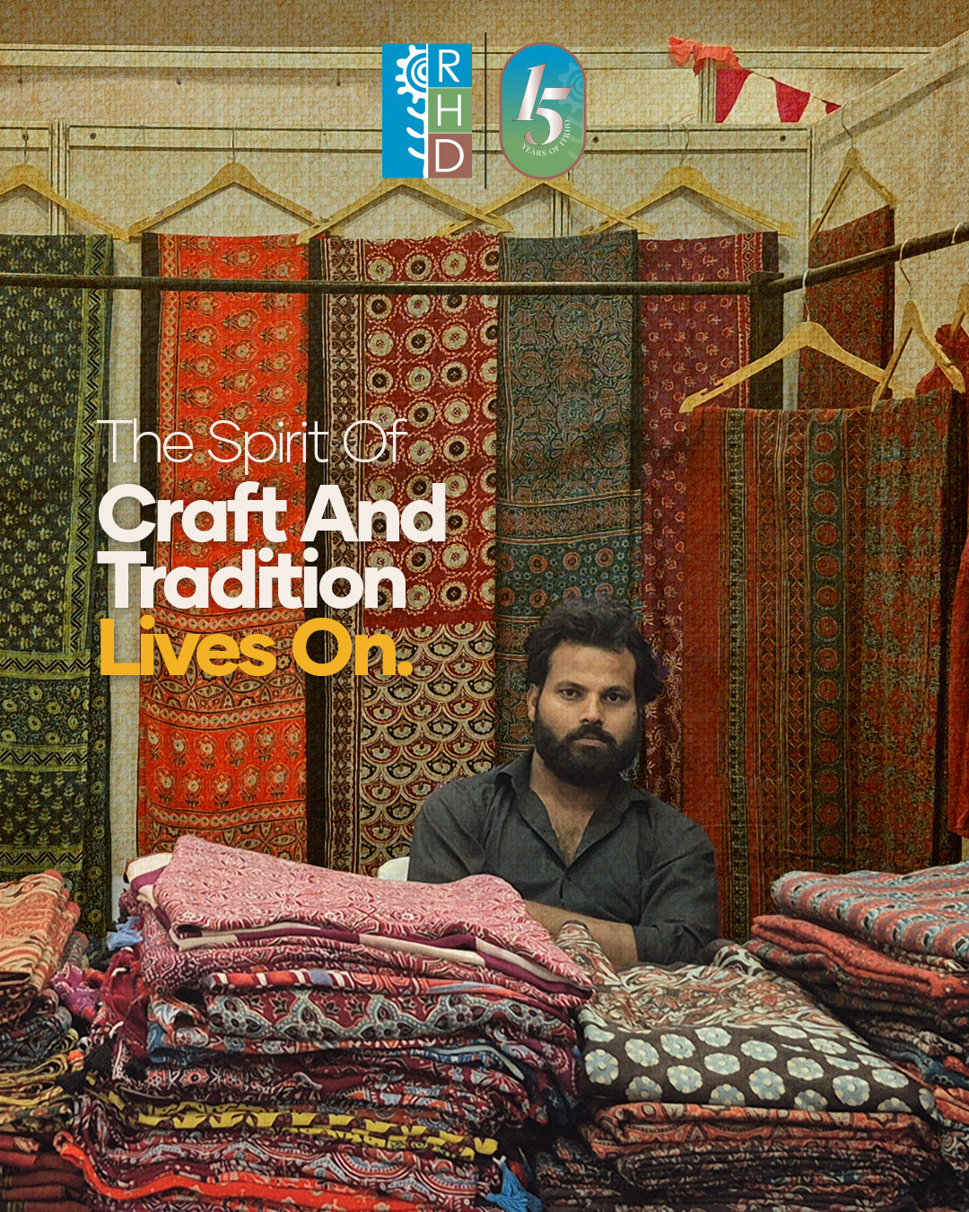 The 13th Annual Handloom & Handicrafts Festival, built from zero. — 12